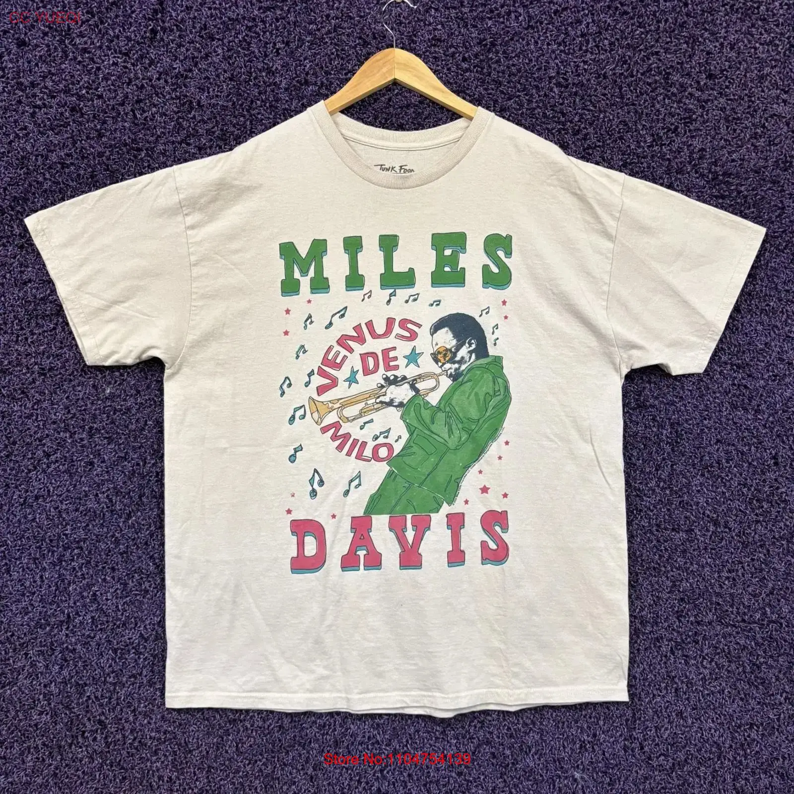Men'S Fashion Everyday - Miles Davis Venus De Milo T