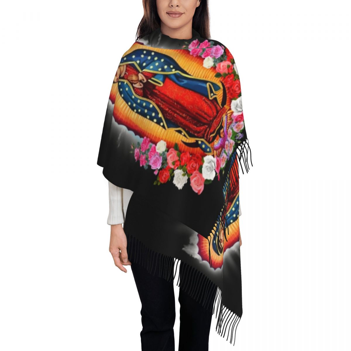 Mens Fashion Mexico - Customized Printed Virgin Mary Of Guadalupe