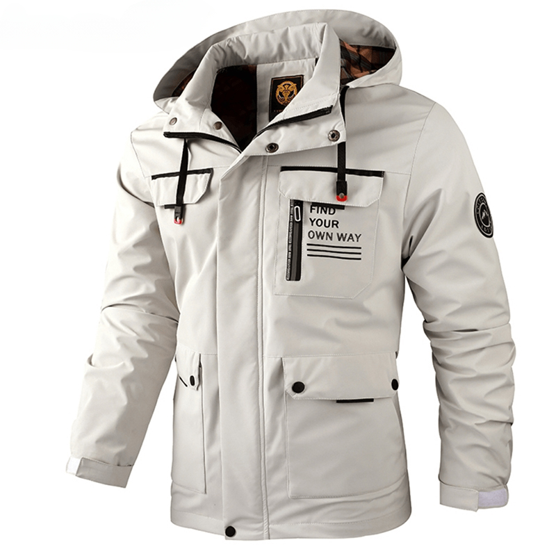 Men'S Fashion Light Jacket - Fashion Men's Casual Windbreaker Hooded Jacket