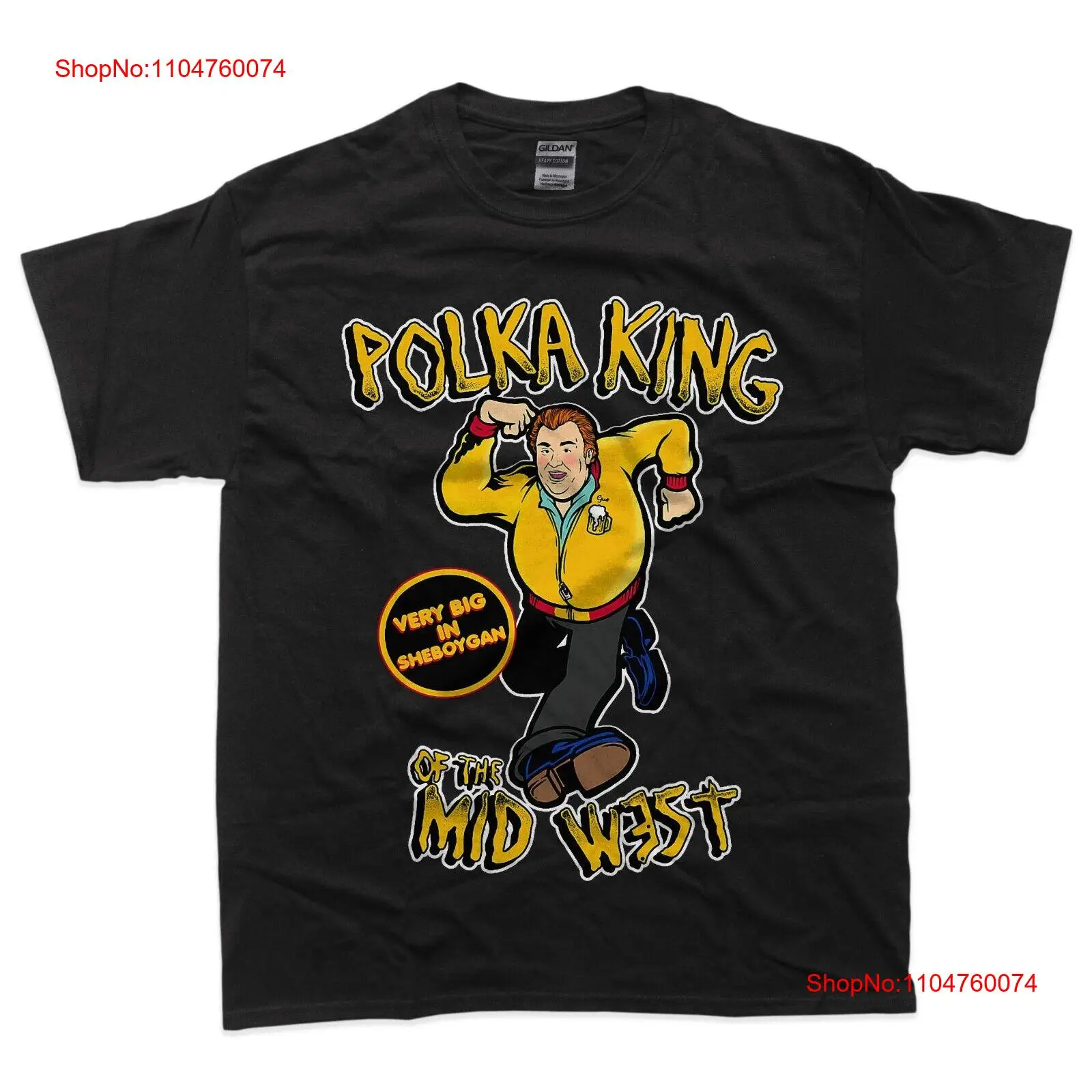 Men'S Fashion Everyday - POLKA KING OF THE MIDWEST T