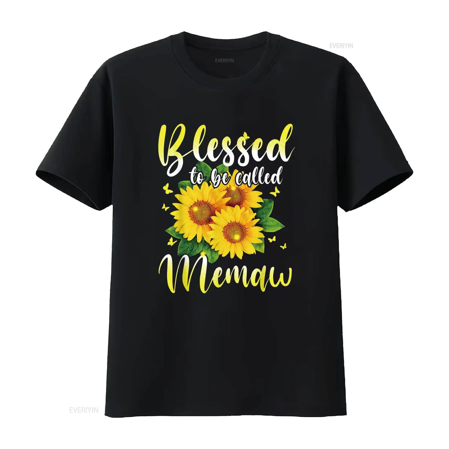 Men'S Fashion Everyday - Blessed To Be Called Memaw Sunflower