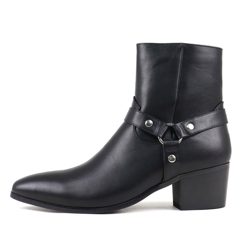 Men'S Fashion For Wedding - Vintage Mens Chelsea Boots with Height