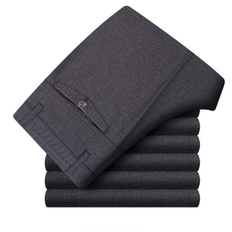 Formal Trouser Stretch - Mens Summer Thin Casual Suit Pants