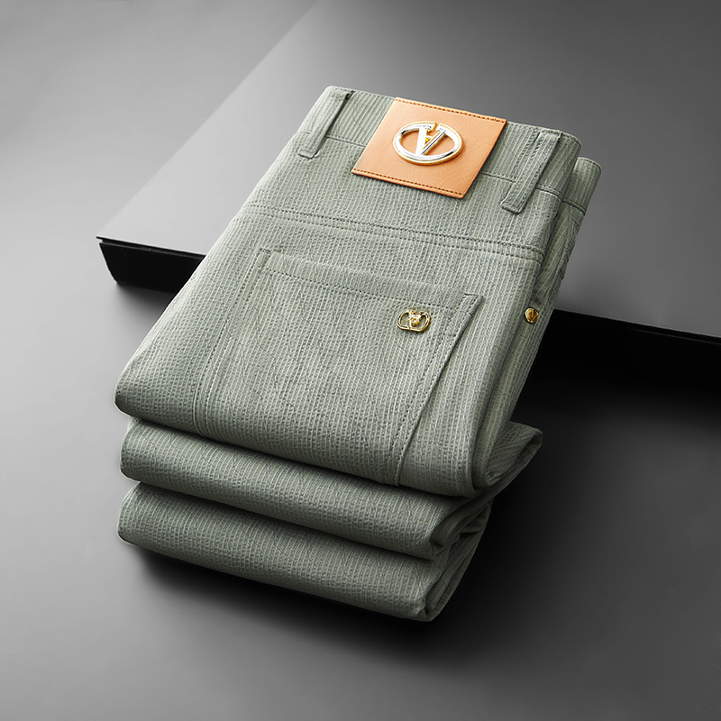 Formal Trouser Stretch - Men Summer Ice Silk Lightweight Breathable