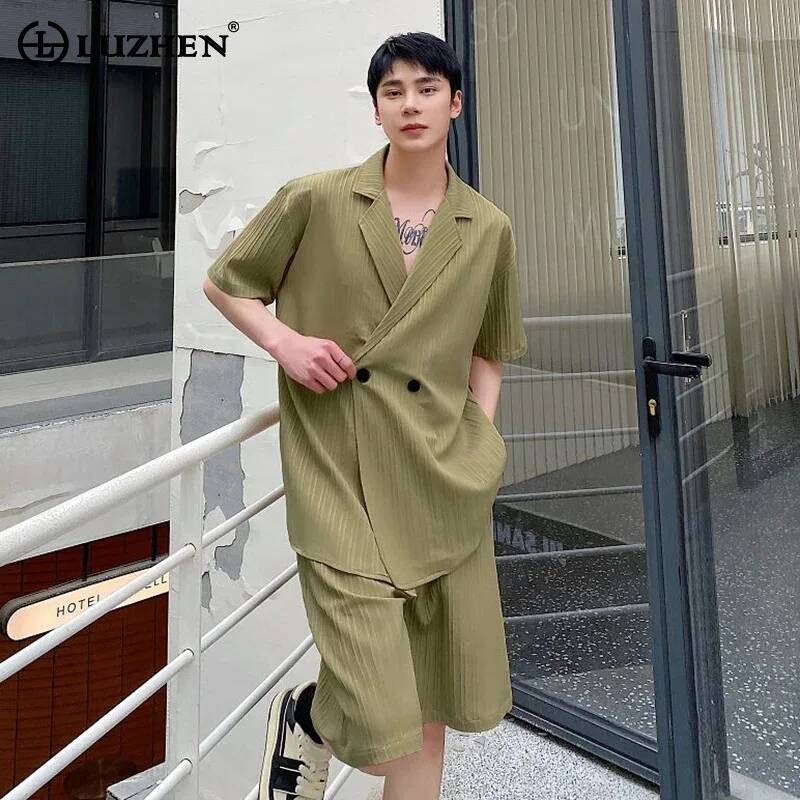 Men'S Fashion For 2026 - LUZHEN Handsome Men's 2026 Summer Solid