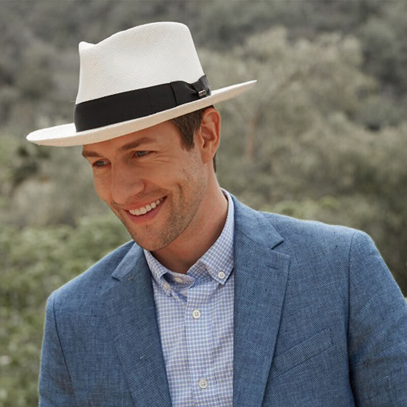 Mens Fashion In The 1920S - Fedoras Hats Short Brim Panama Jazz