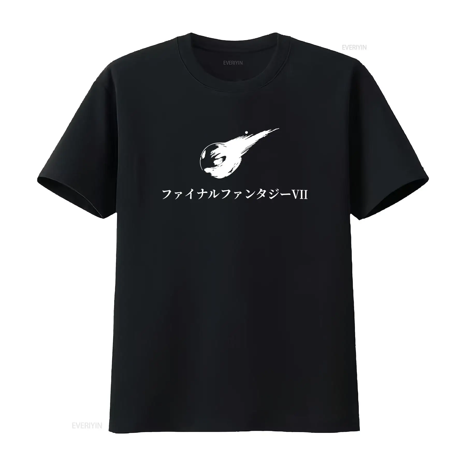 Men'S Fashion Everyday - FF7 JP Title T shirt Multiple