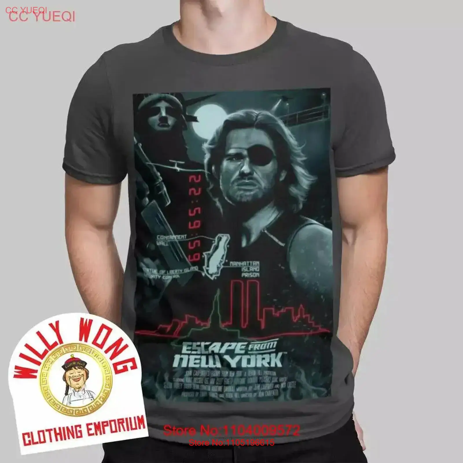 Men'S Fashion From The 80S - Escape From New York T Shirt