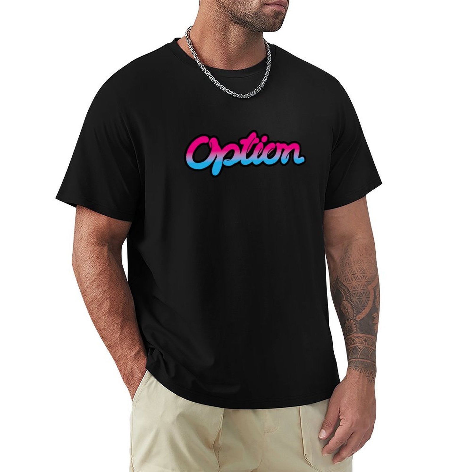 Mens Fashion Magazines - JDM Option Magazine T-Shirt Fashion Pattern
