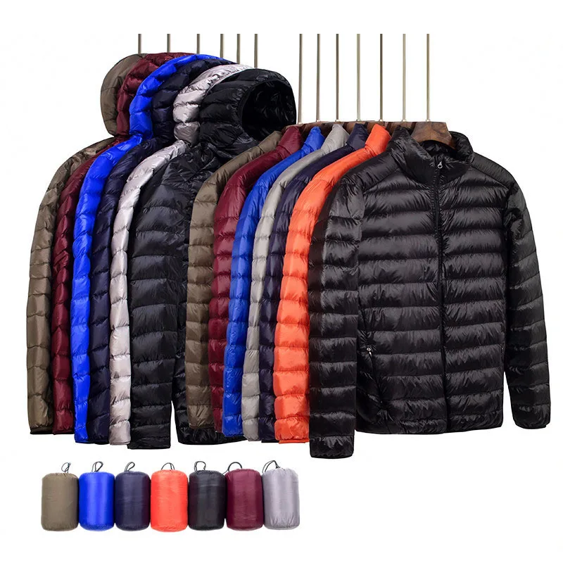 Men'S Fashion Light Jacket - New Brand Autumn Winter Light Down