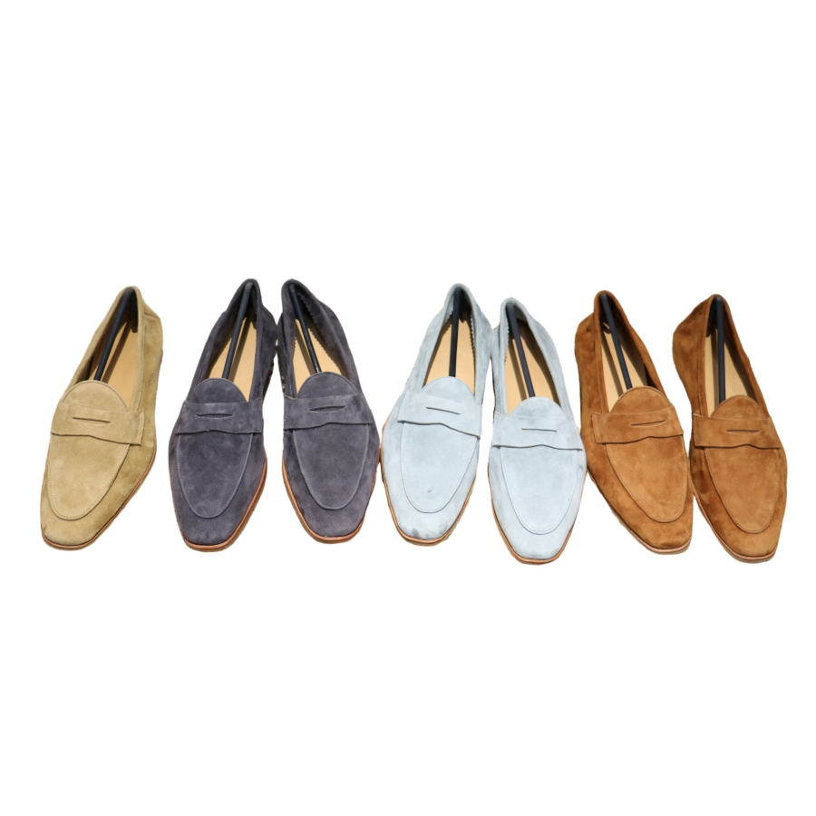 Men'S Fashion For Wedding - 100% sheepskin Trendy Leather Slip Loafers