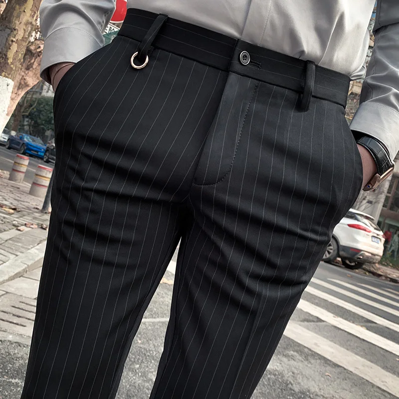 Formal Trouser Stretch - Men's Suit Pants Dress Pants New