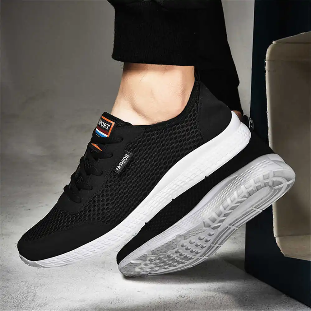 Men'S Fashion Over 40 - 35-46 Breathable Light Blue Sneakers Men