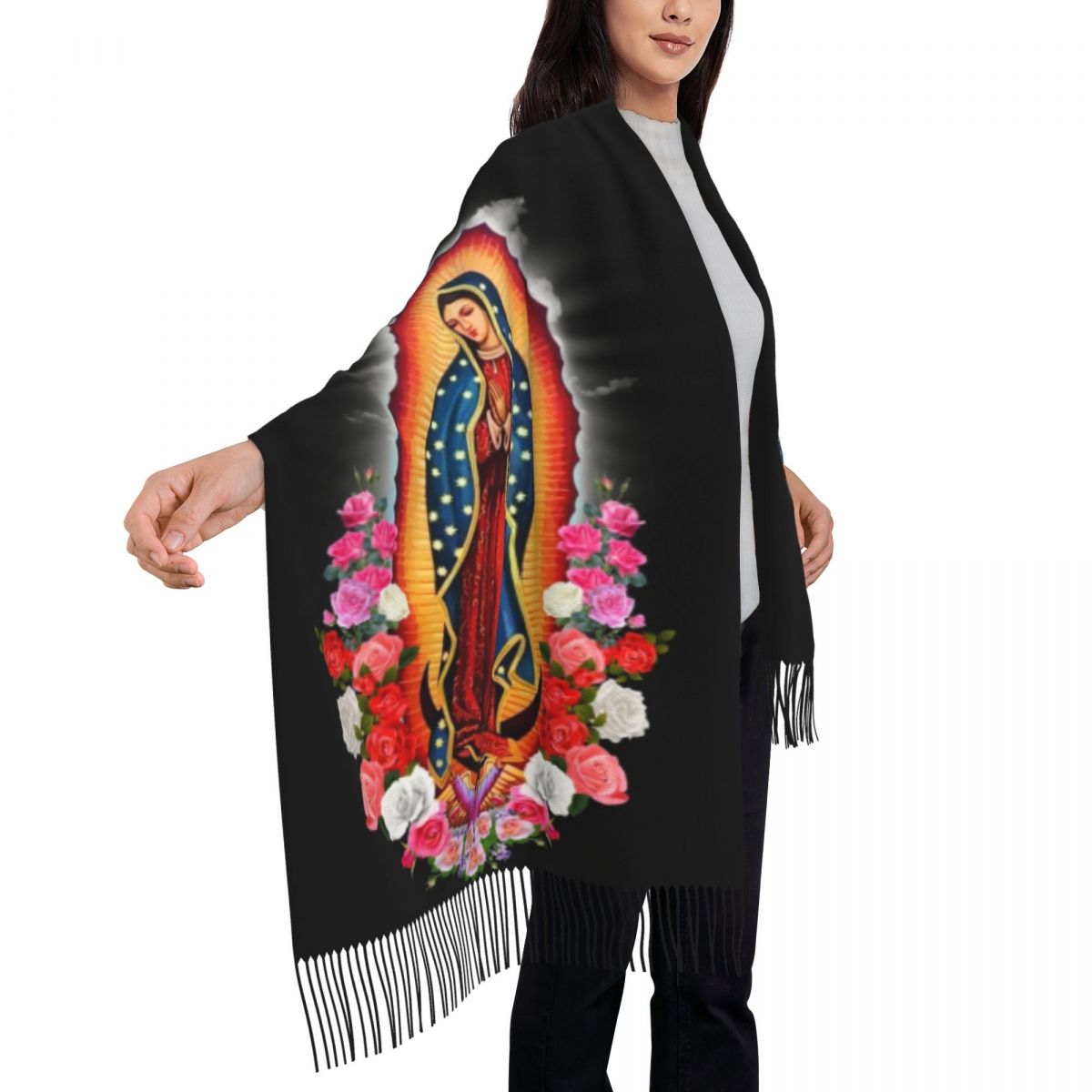 Customized Printed Virgin Mary - Mens Fashion Mexico ulasan dan harga