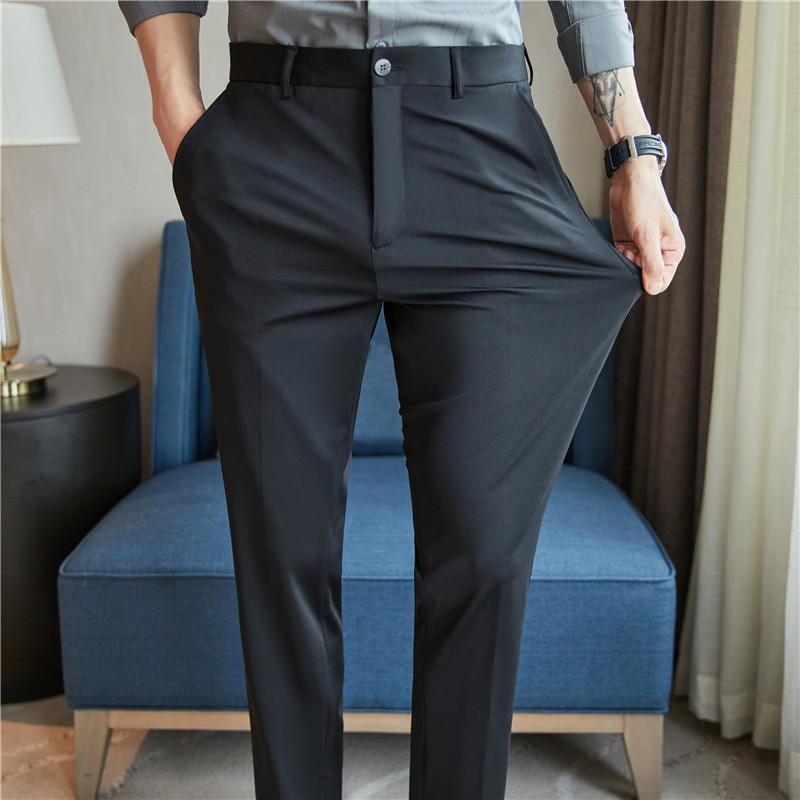 Men's Formal Pants Four-Way St - Formal Trouser Stretch ulasan dan harga