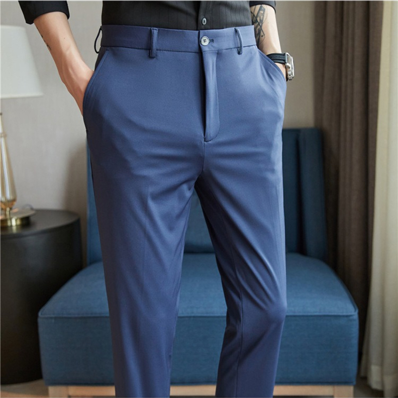 Men's Formal Pants Four-Way St - Formal Trouser Stretch ulasan dan harga