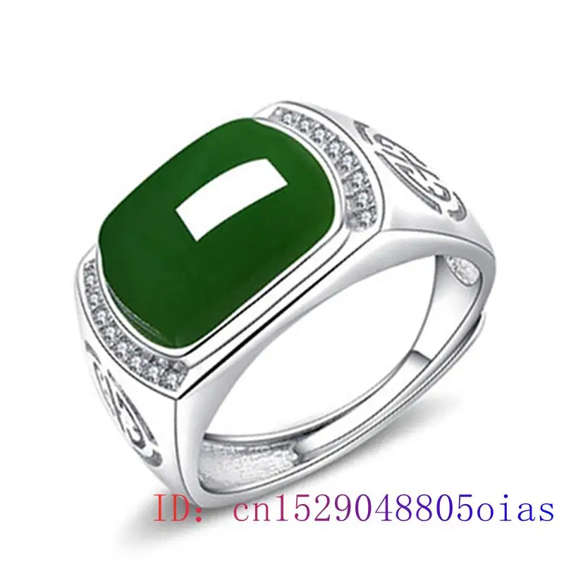 Green Jade Ring Gifts Fashion  - Men'S Fashion For Wedding ulasan dan harga