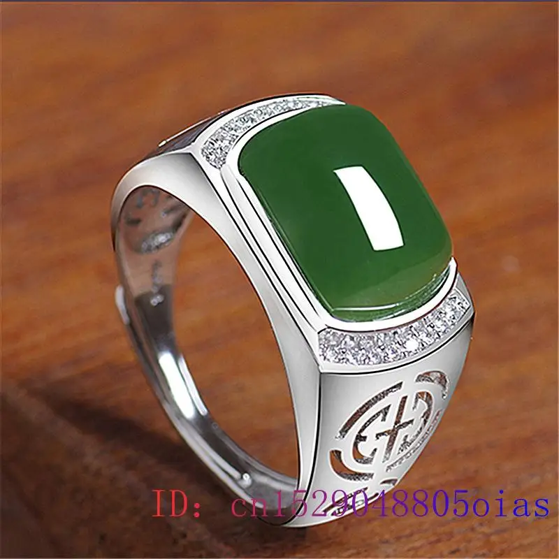 Green Jade Ring Gifts Fashion  - Men'S Fashion For Wedding ulasan dan harga