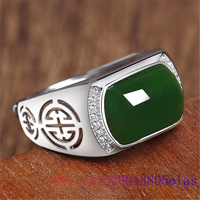Green Jade Ring Gifts Fashion  - Men'S Fashion For Wedding ulasan dan harga