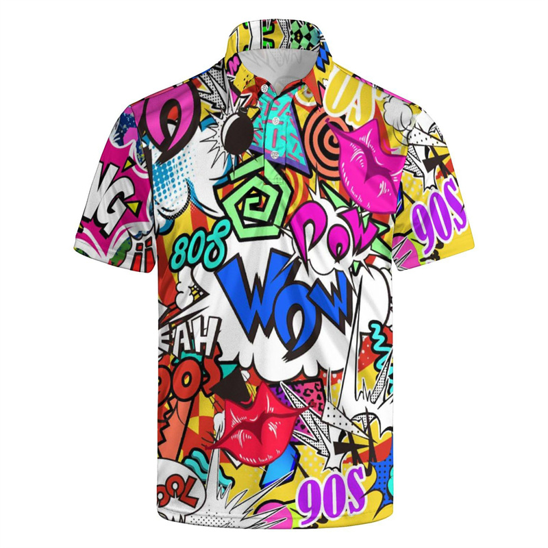 Hot Sale 3d Printing 80s 90s G - Men'S Fashion From The 80S ulasan dan harga