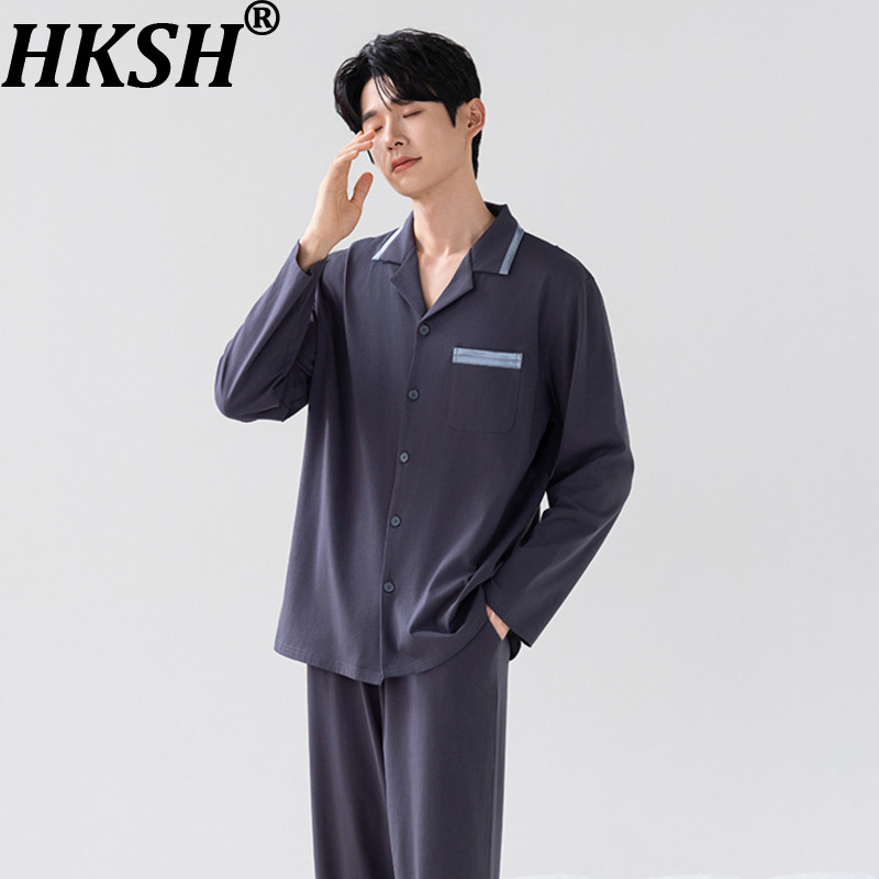 HKSH Autumn Winter Men Tide Lo - Men'S Fashion Pants ulasan dan harga