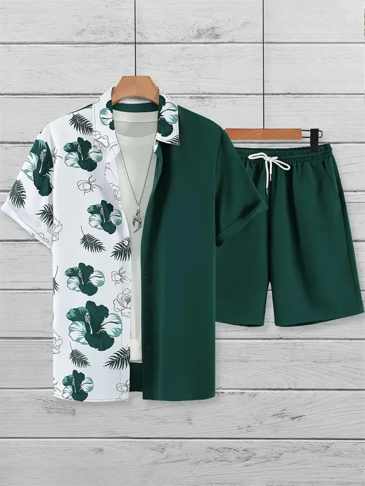 Men's Fashion Suit Collar 3D F - Mens Fashion Suits ulasan dan harga