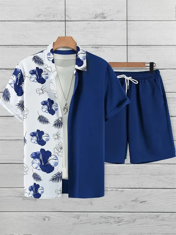Men's Fashion Suit Collar 3D F - Mens Fashion Suits ulasan dan harga