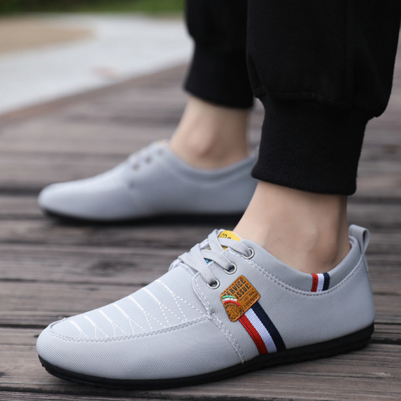2026 Fashion Men's Canvas Shoe - Men'S Fashion Websites ulasan dan harga