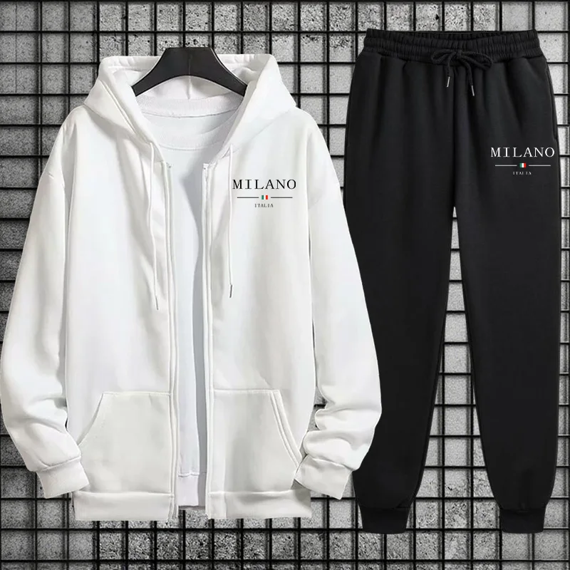 Spring 2026 Men's Tracksuit Ca - Men'S Fashion Zipper Hoodie ulasan dan harga
