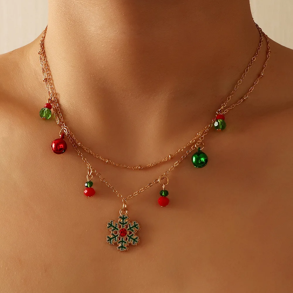 Delicate Colorful Bells Crysta - Men'S Fashion Xmas Party ulasan dan harga
