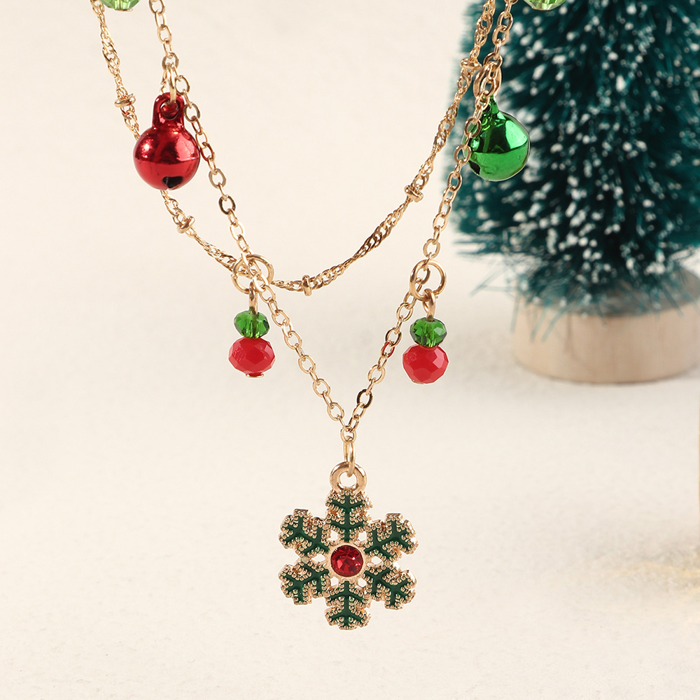 Delicate Colorful Bells Crysta - Men'S Fashion Xmas Party ulasan dan harga