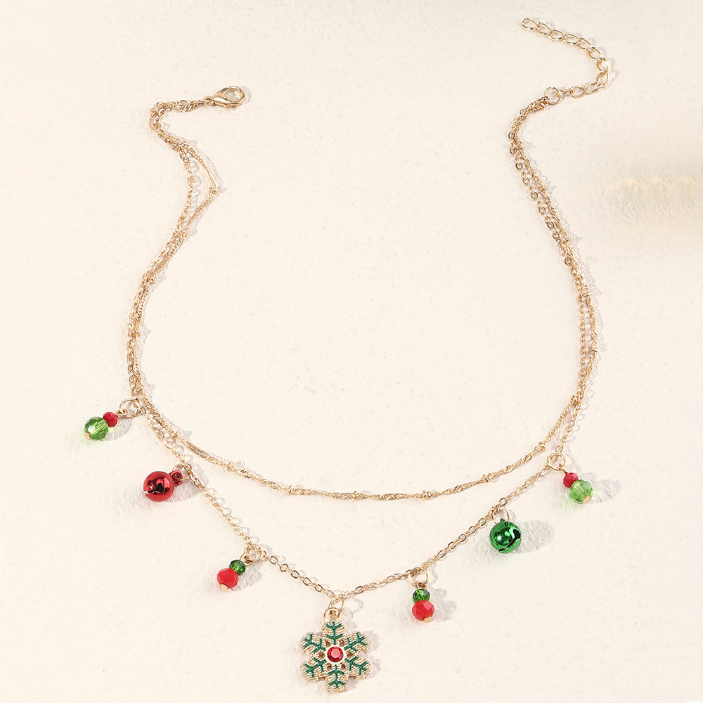 Delicate Colorful Bells Crysta - Men'S Fashion Xmas Party ulasan dan harga