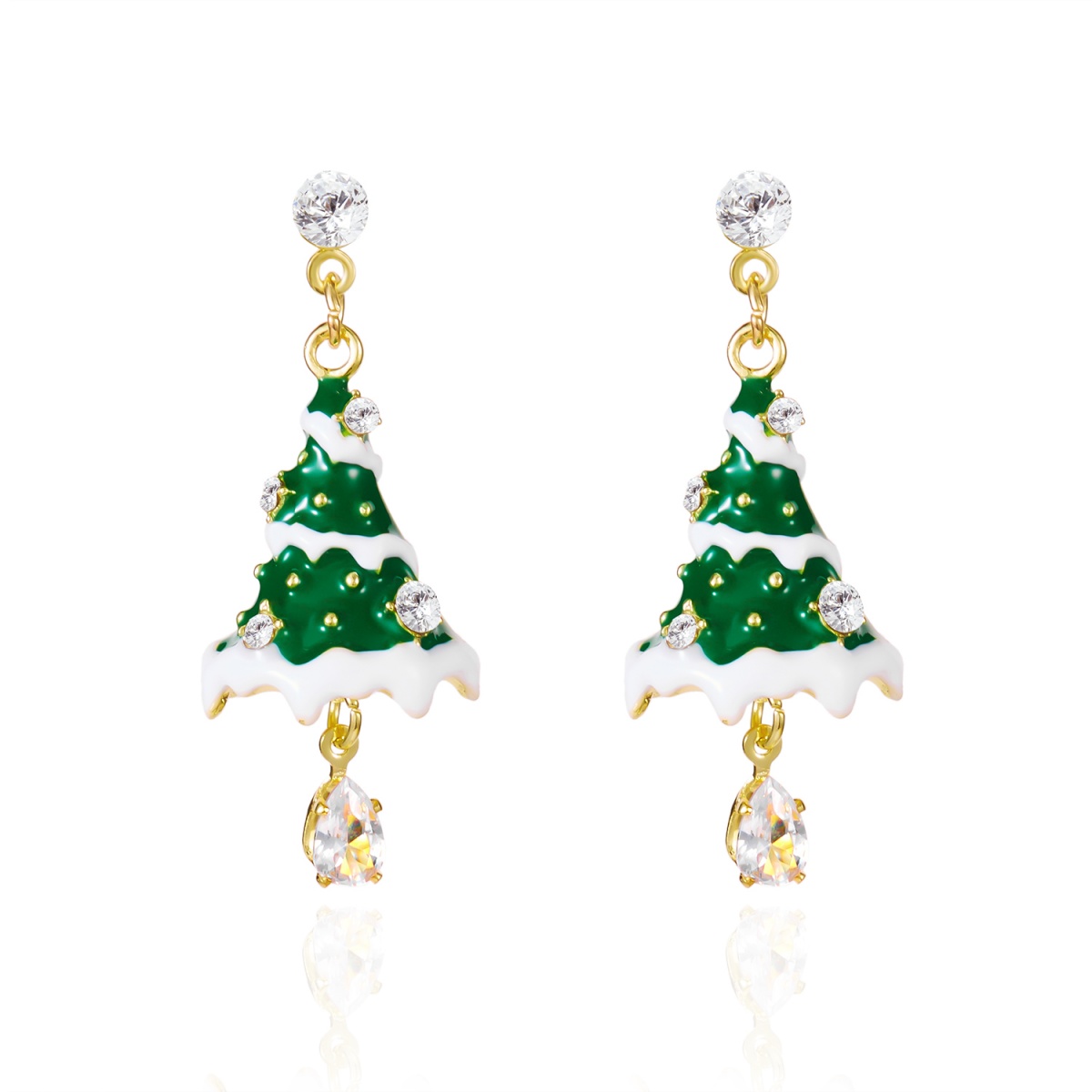 Christmas Holiday Drop Earring - Men'S Fashion Xmas Party ulasan dan harga