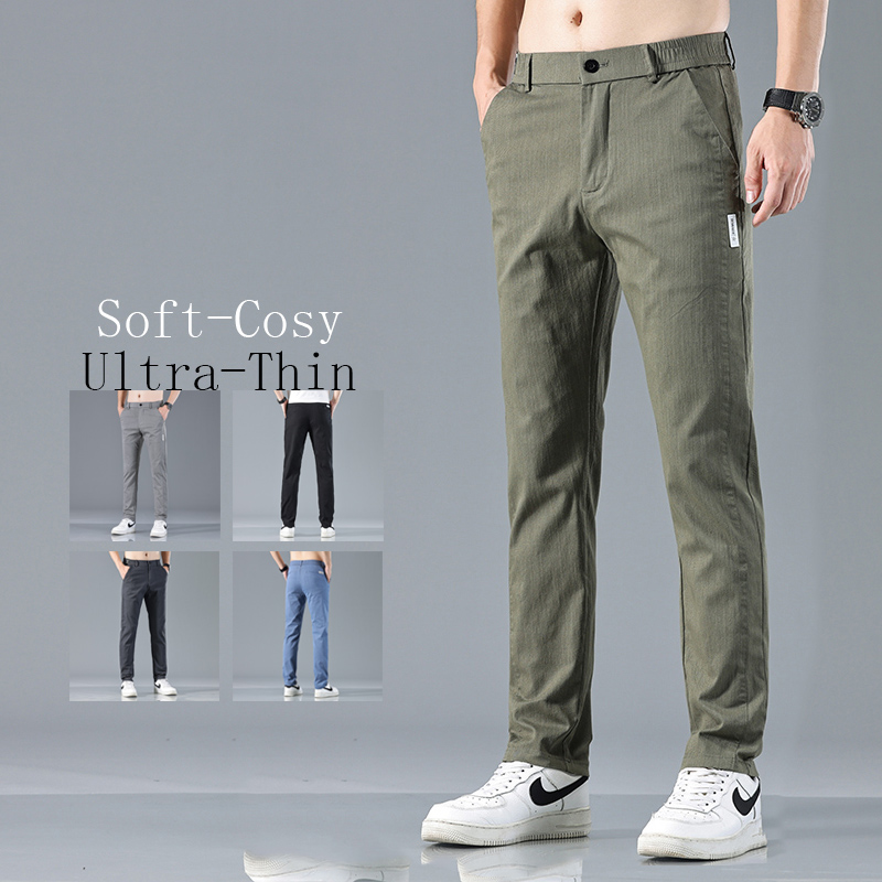 2026 New Summer Stretch Thin P - Formal Trouser Stretch ulasan dan harga