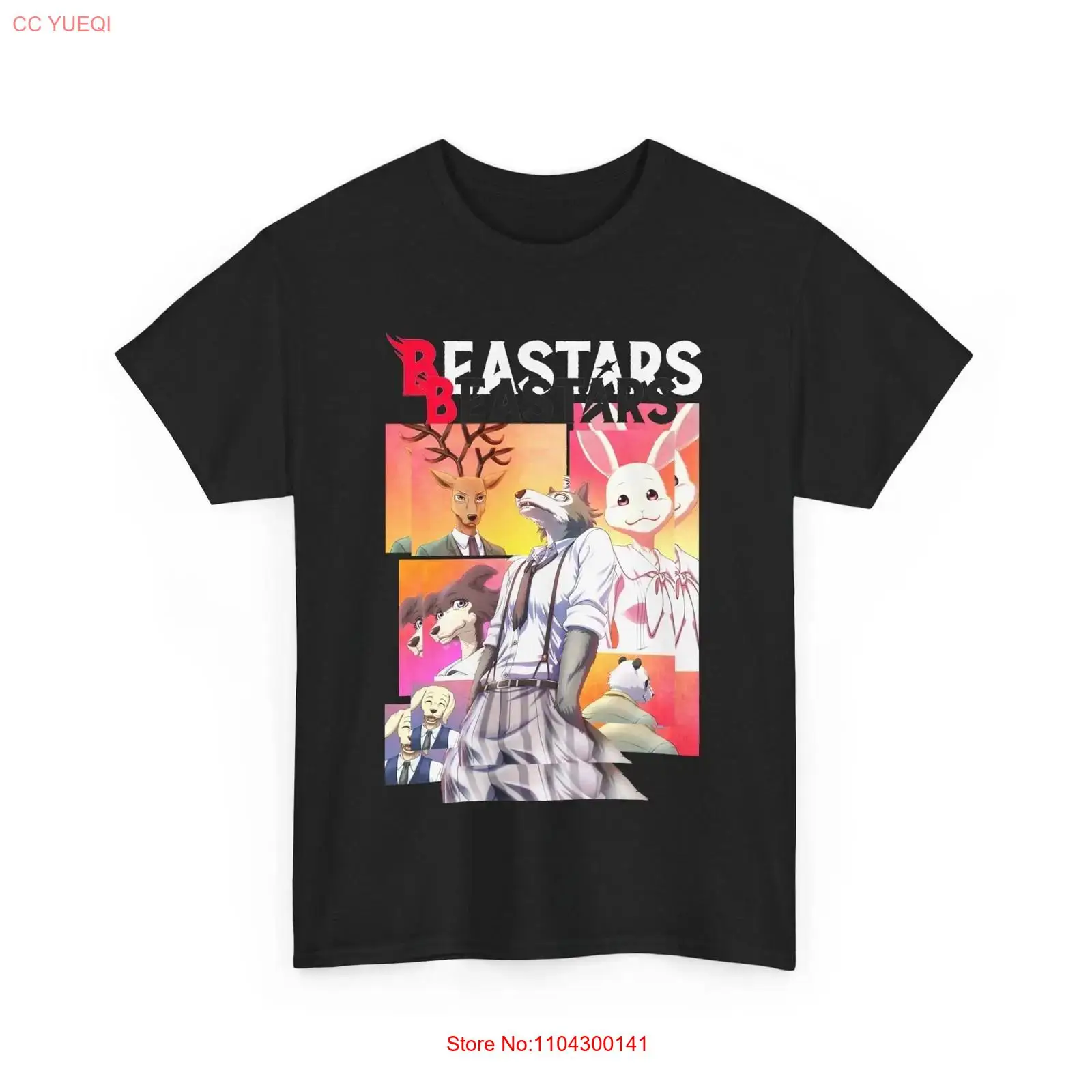 Anime Beastars Legoshi Black T - Men'S Fashion Everyday ulasan dan harga