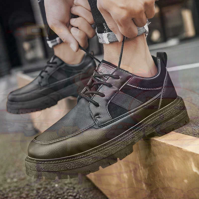 Dark Natural Leather Fashion T - Men'S Fashion Over 40 ulasan dan harga