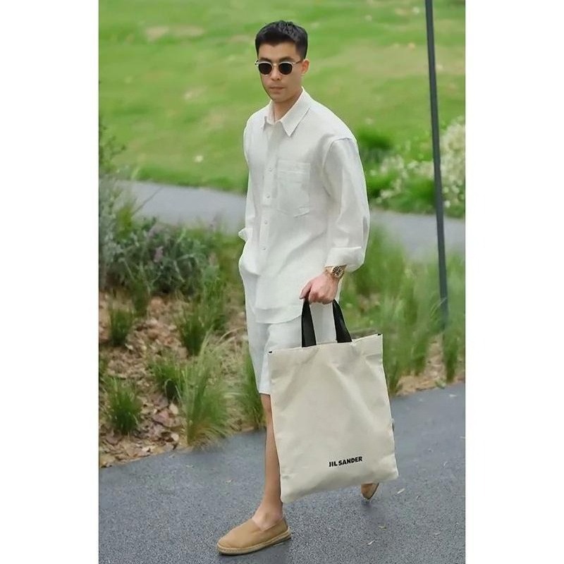 Summer Casual Set Lyocell Line - Men'S Fashion For 2026 ulasan dan harga