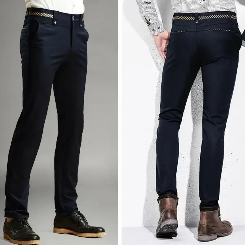 Man Suits Pants Work Stretch E - Formal Trouser Stretch ulasan dan harga