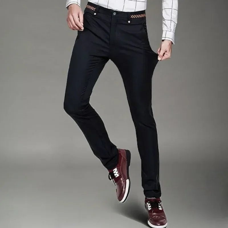 Man Suits Pants Work Stretch E - Formal Trouser Stretch ulasan dan harga