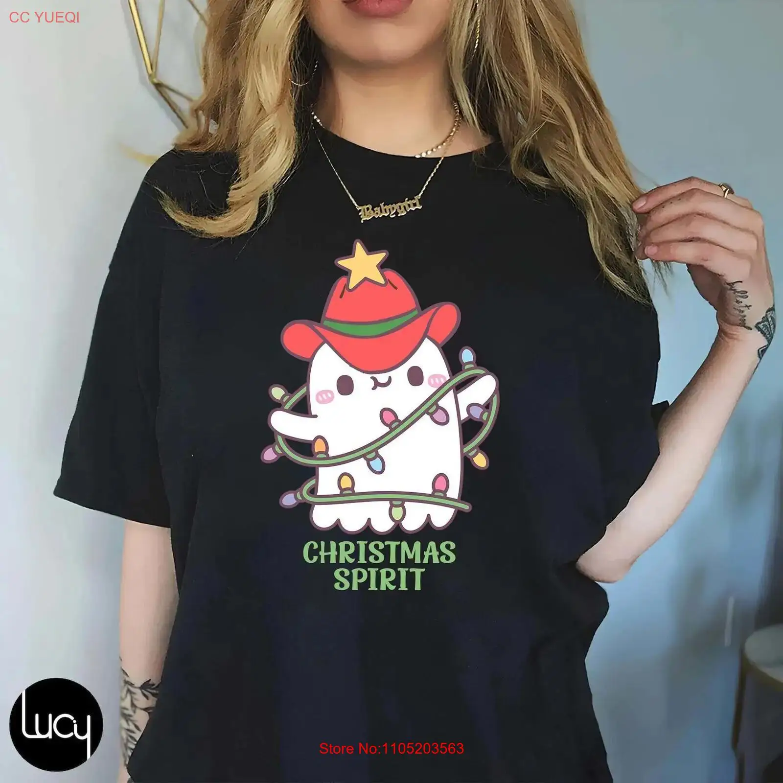 Christmas SpiriT T Shirt Cowbo - Men'S Fashion Xmas Party ulasan dan harga