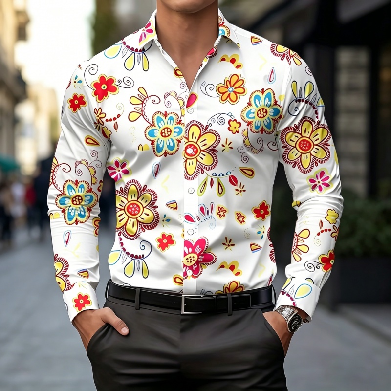 2026 new men's shirt fashion p - Men'S Fashion For 2026 ulasan dan harga