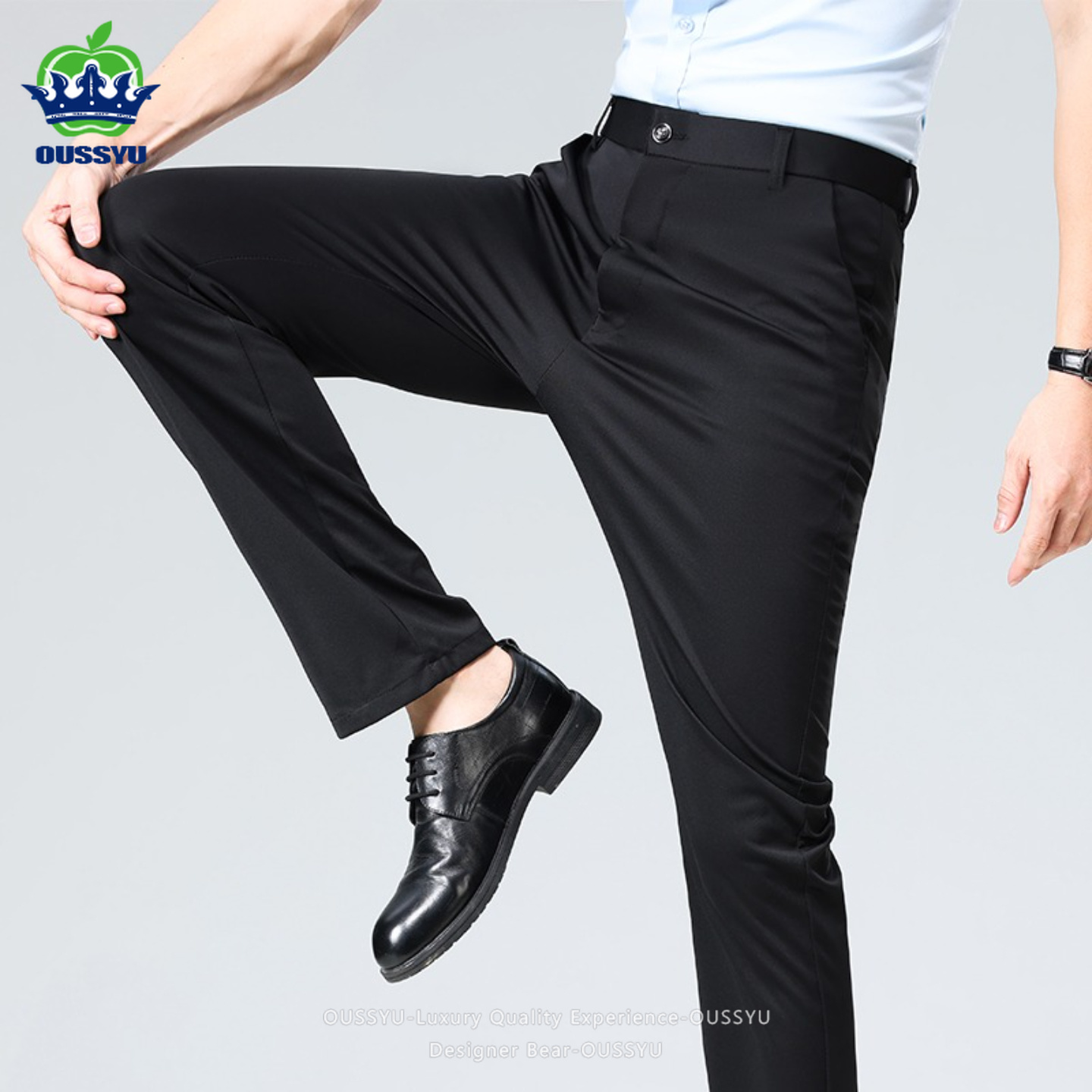 Summer Thin Men's Stretch Suit - Formal Trouser Stretch ulasan dan harga