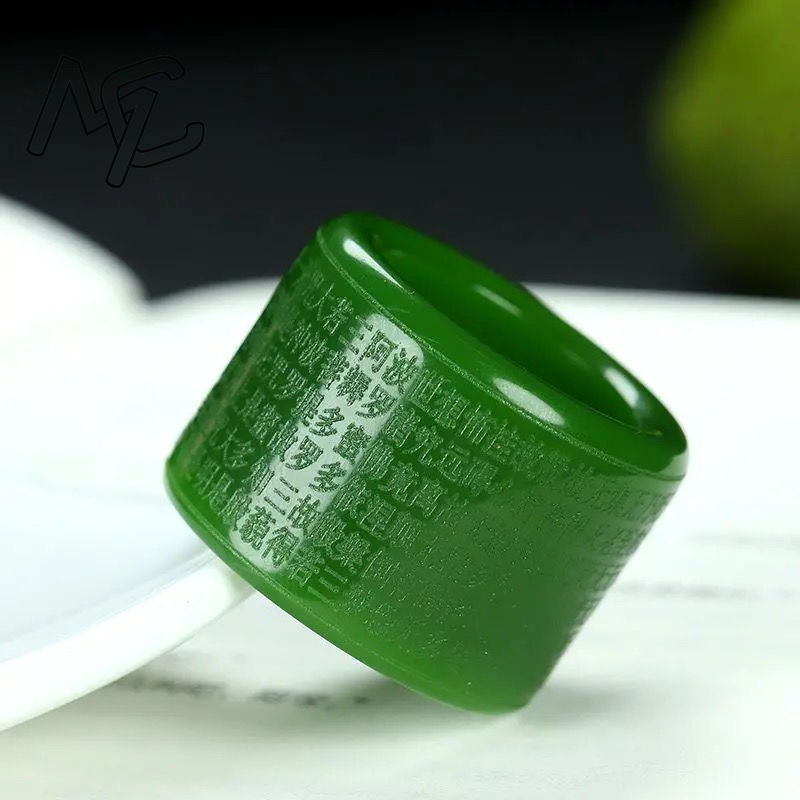 Natural RED Jade Ring Heart Me - Men'S Fashion For Wedding ulasan dan harga
