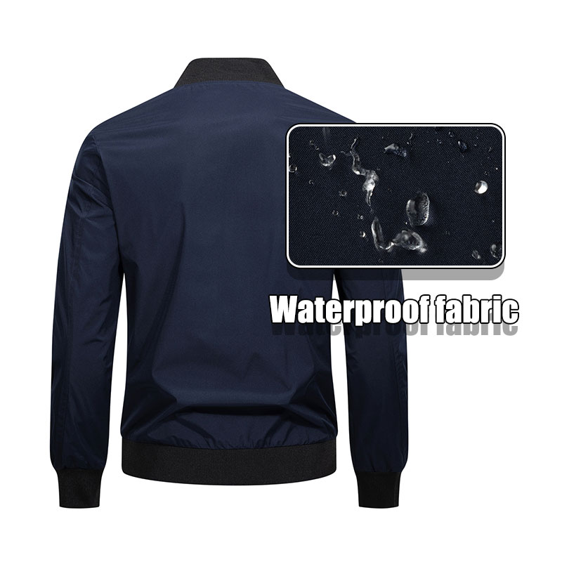 Spring Autumn Men's Casual Jac - Men'S Fashion Light Jacket ulasan dan harga