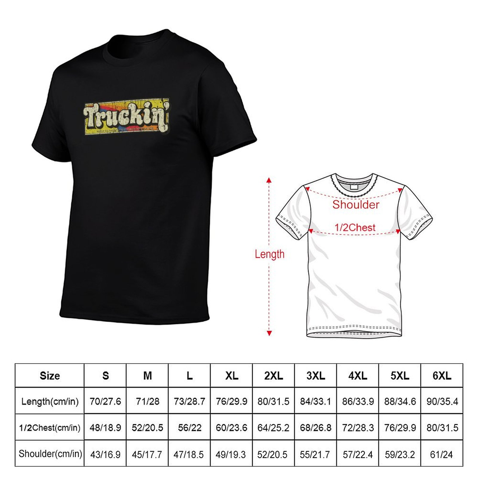 Truckin’ Magazine 1975 T-Shirt - Mens Fashion Magazines ulasan dan harga