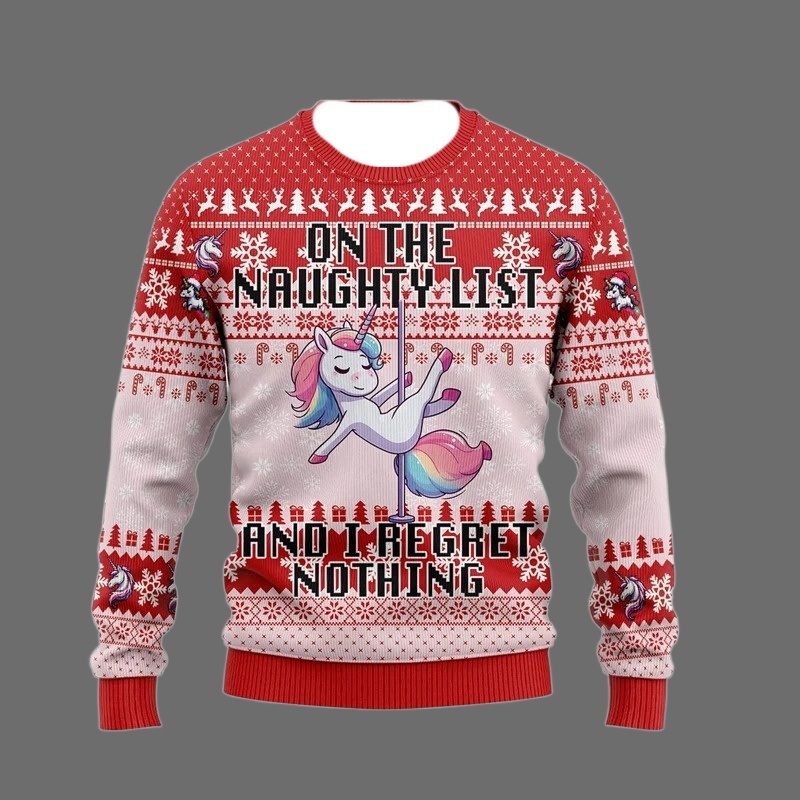 Fashion Unicorn Ugly Christmas - Men'S Fashion Xmas Party ulasan dan harga