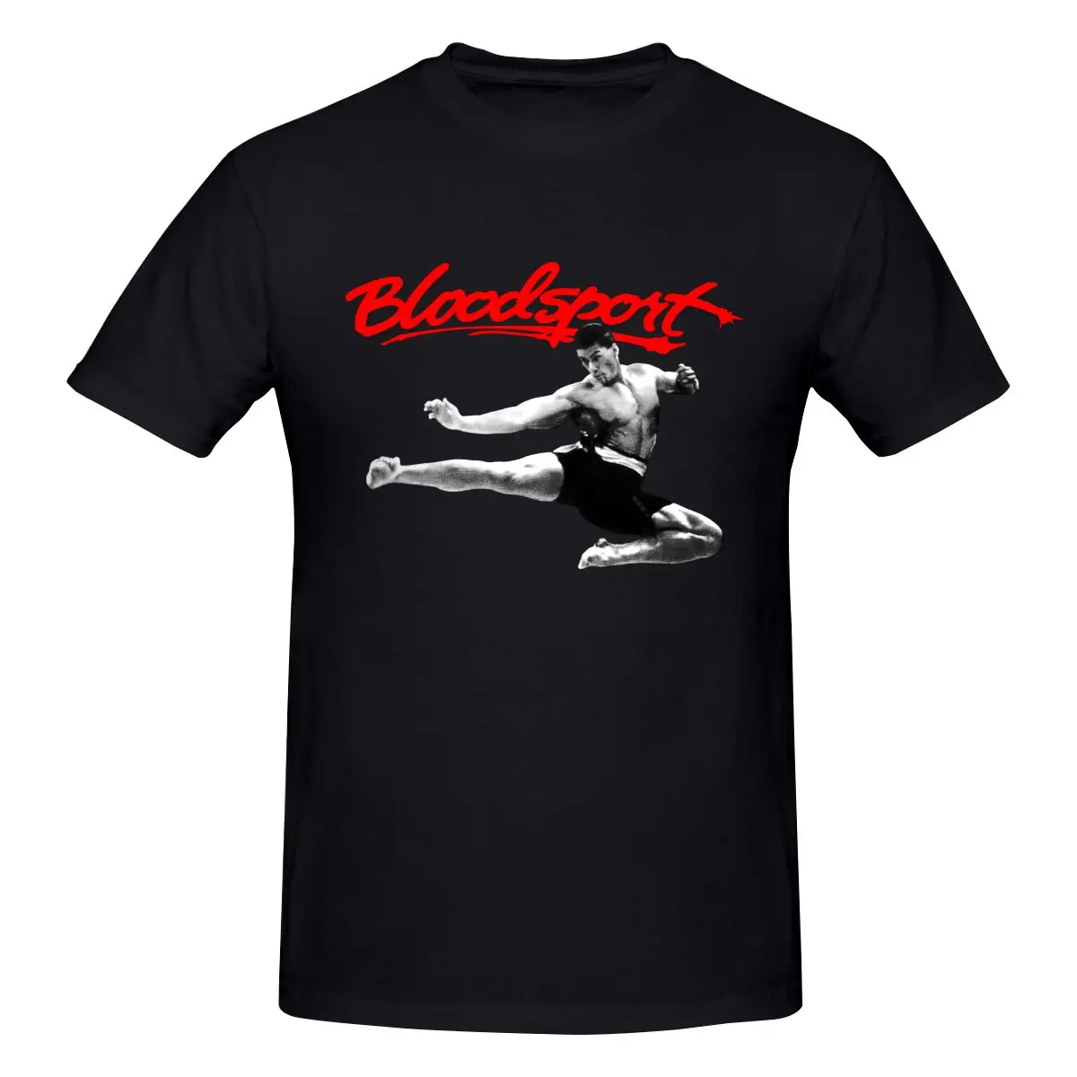 Bloodsport Van Damme Movie Fun - Men'S Fashion From The 80S ulasan dan harga