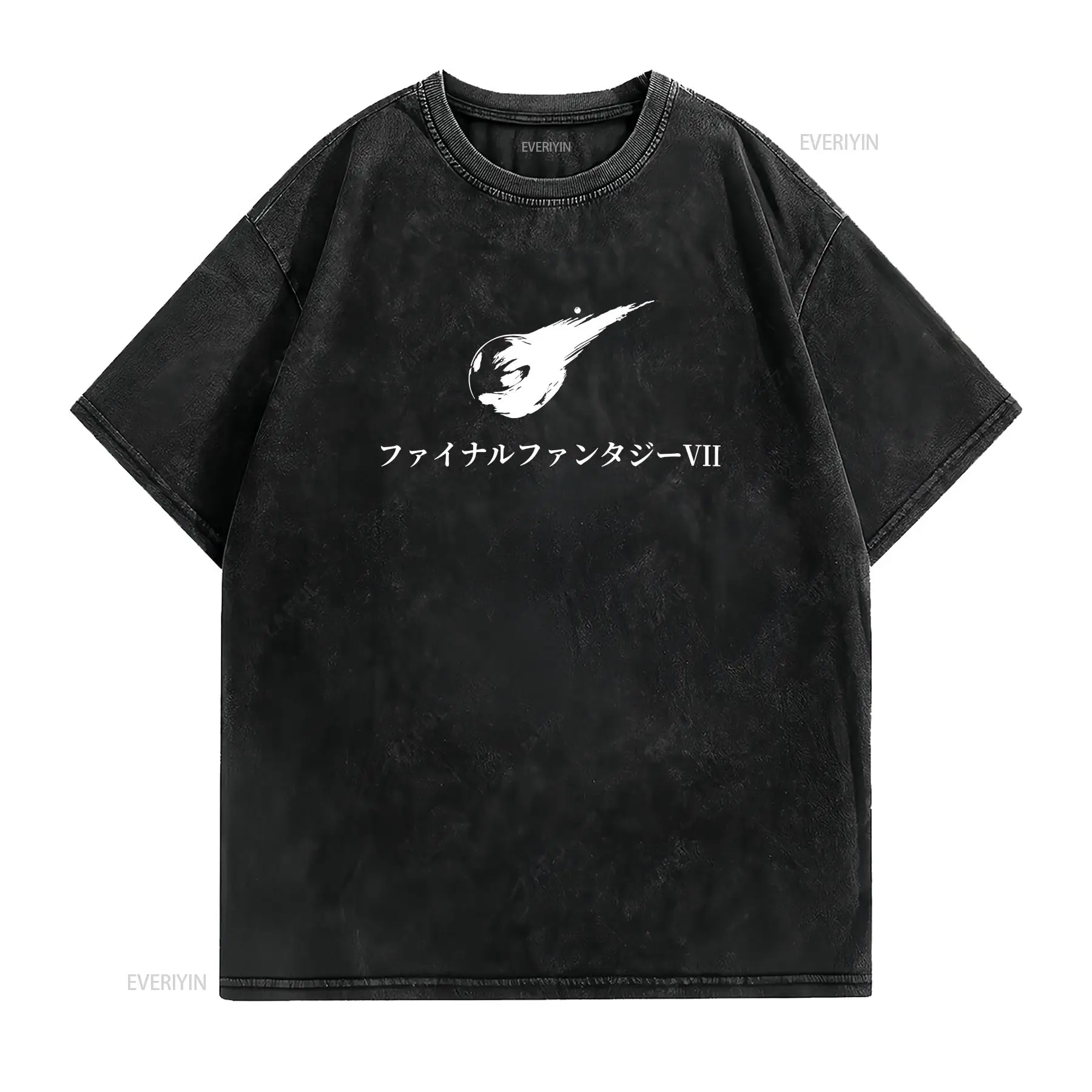 FF7 JP Title T shirt Multiple  - Men'S Fashion Everyday ulasan dan harga
