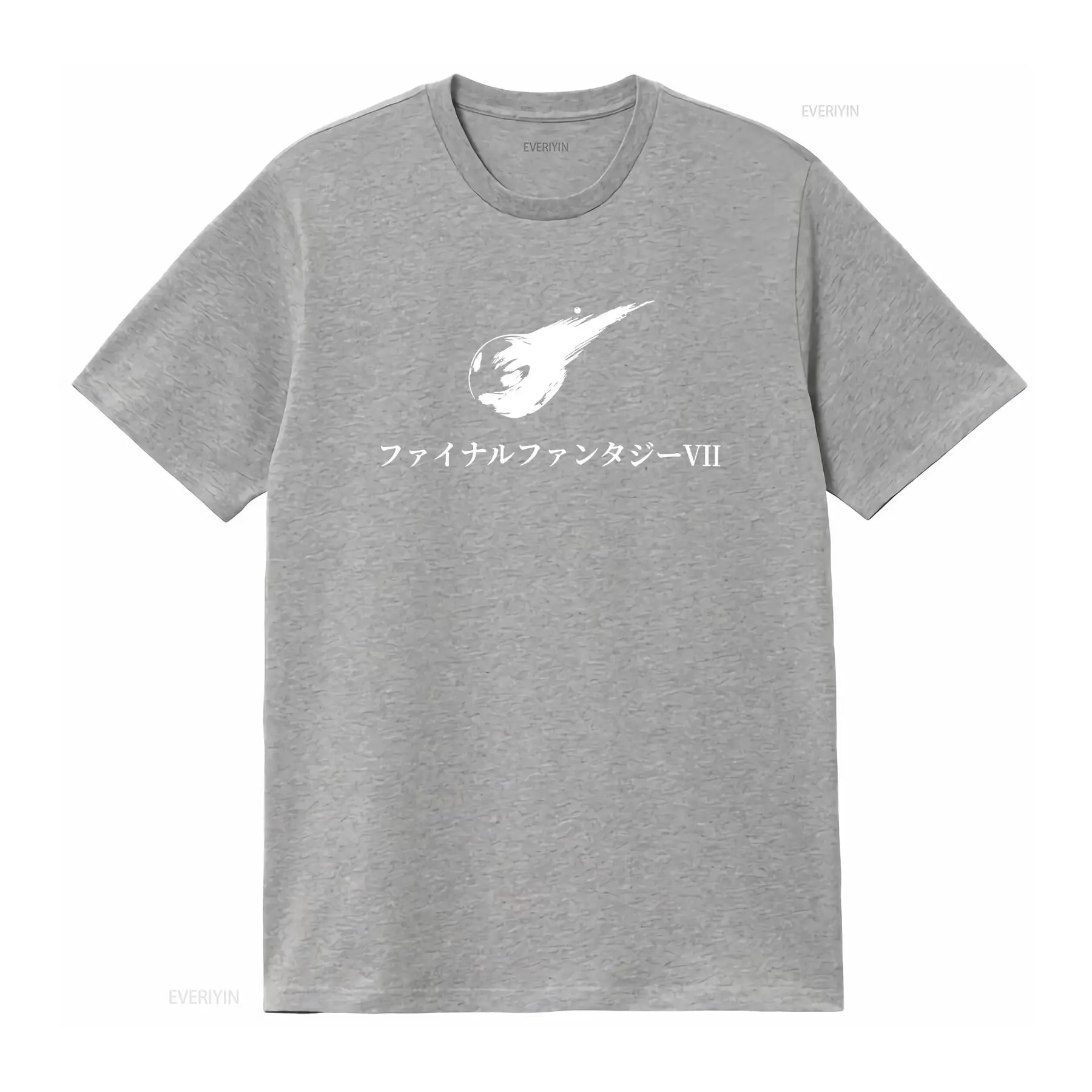 FF7 JP Title T shirt Multiple  - Men'S Fashion Everyday ulasan dan harga