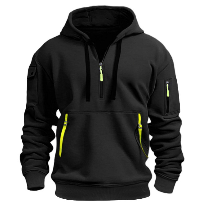 Men's Casual Sports Hoodie Spr - Men'S Fashion Zipper Hoodie ulasan dan harga